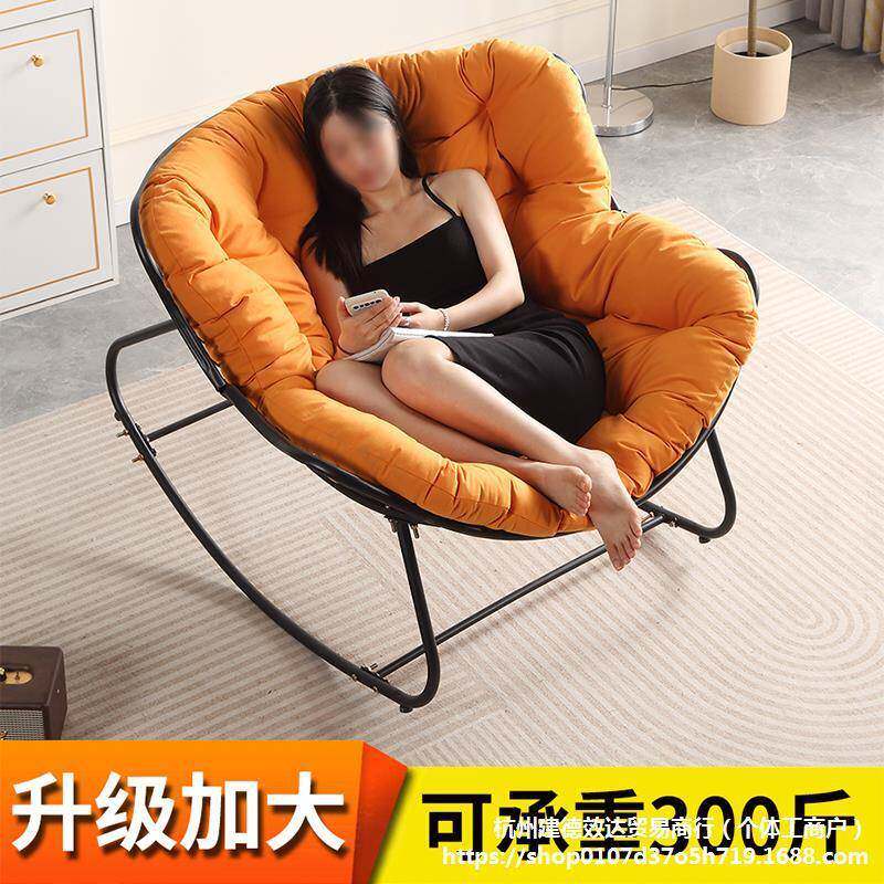 大双人位摇摇椅成现人逍遥椅客厅代躺椅儿童午睡加椅台休阳WVJ闲