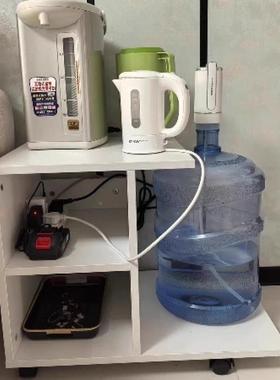 纯实木水NTZ网茶几桶茶水桌茶台家用小型茶几红移动茶桌