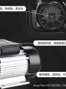 高压洗车机全动家用商用工业黑清自洗机220V大功率刷车泵91281养