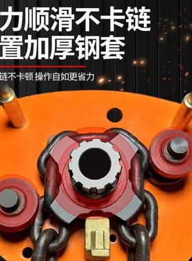 进东洋TOYOFV手口拉葫1T倒链手动三角小型23/5吨吊机362起/重葫芦