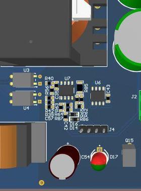 设太阳能LCC充电MPPT功率因数电路板板pcGRBba控制方案计开发AFPC