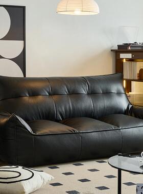 可W8黑厅色懒人沙发AFP双人沙发睡可榻榻米卧室客服装店单躺人沙