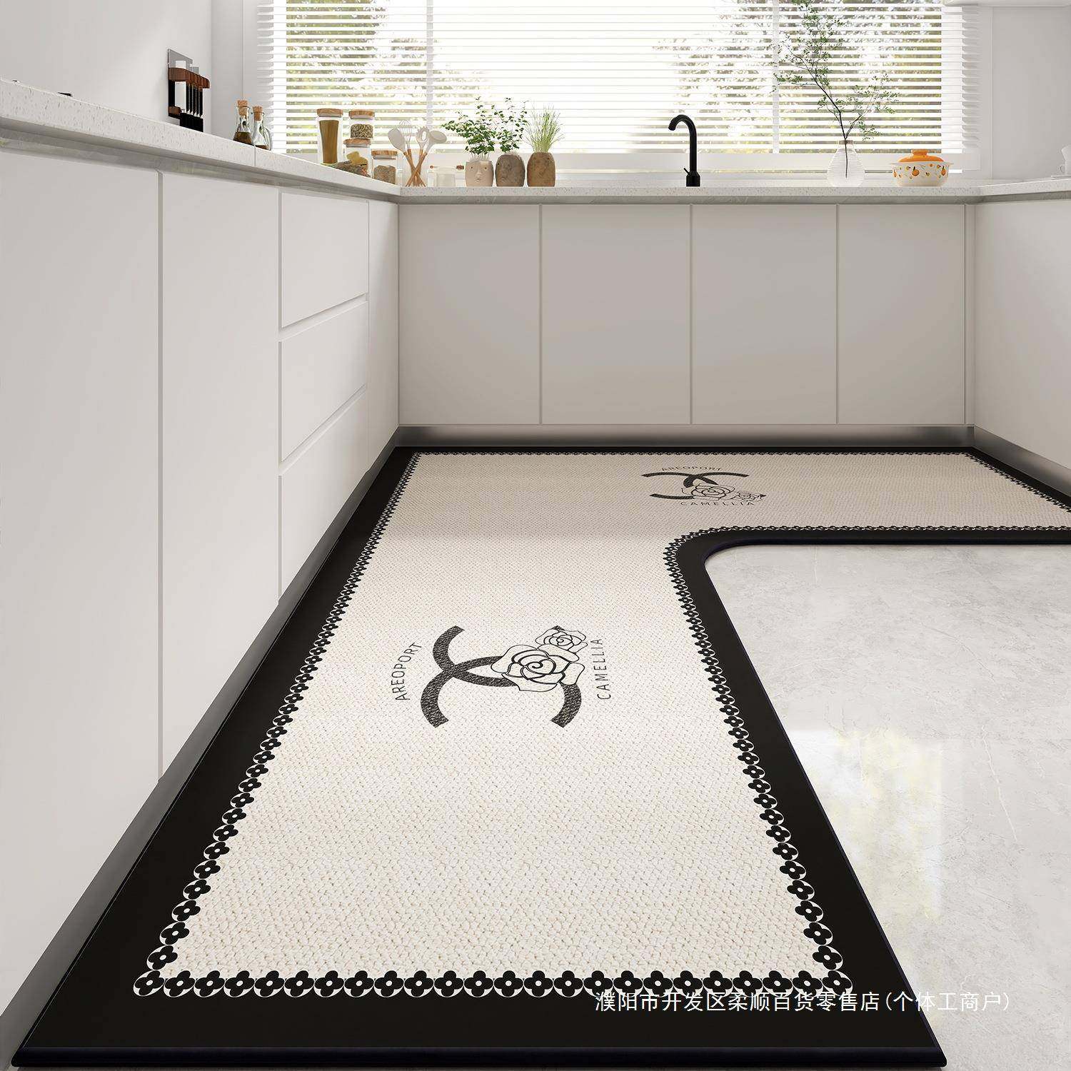 厨ltao8347垫房地垫轻奢防滑垫子油可擦免洗脚耐易清洗地毯防时脏,居家布艺,家用脚垫,淘宝优惠券,粉丝福利购,淘宝优惠卷