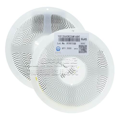 三环0贴片电容TCC126X5R226K250HT206PRU122uFX5R25V±10%原装