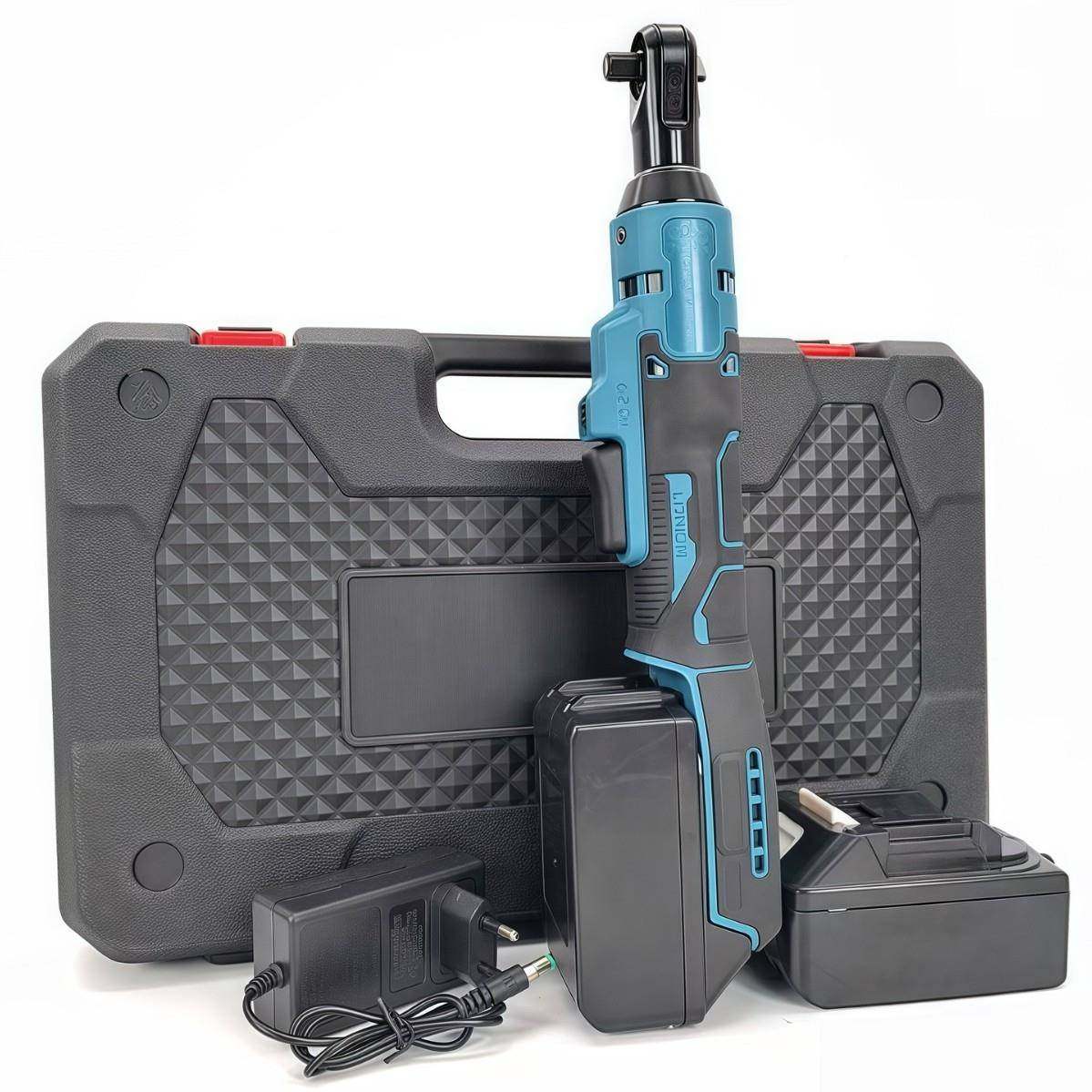 锂TFR电扳棘轮手90度直角角向田款牧电动充电轮扳手棘充电扳手