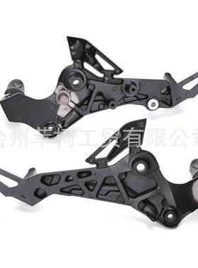 摩车grom托MSM3二代黑X25脚踏板黑色配件一1小马16款猴子M3后脚踏