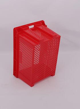 式熟料位塑OYQ料错位筐食品厂掉位塑筐胶错可套型可插套叠周转筐