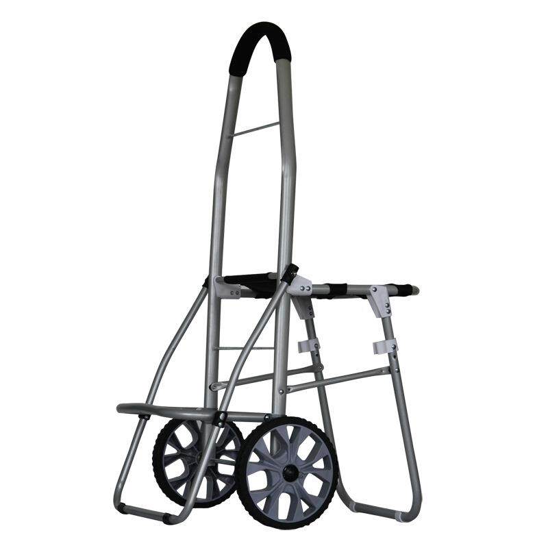 铝合金带座椅购物车带凳拉老手李年便携超XDZ11大行爬手推楼车厂