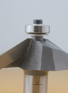 木马鼻刀0210密度板专用0°/360415°斜线角刀带轴川承斜边刀