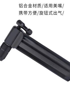 D快NM气内胎O2高压气瓶速充气嘴台产自新款黑色行车C瓶用打气筒便