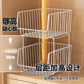 宿舍收衣柜分隔板衣服置物架箱纳神器隔层层隔断衣橱篮筐XRS盒大