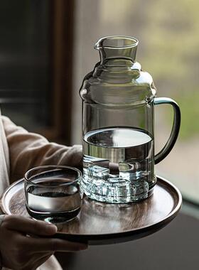复古玻冷水壶耐璃高温壶家用大容花量凉水凉白开扎壶果汁LSH871茶