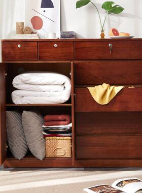斗五柜收纳柜子简约现XNX卧室抽屉式储物柜轻奢斗代橱五奥斗柜实