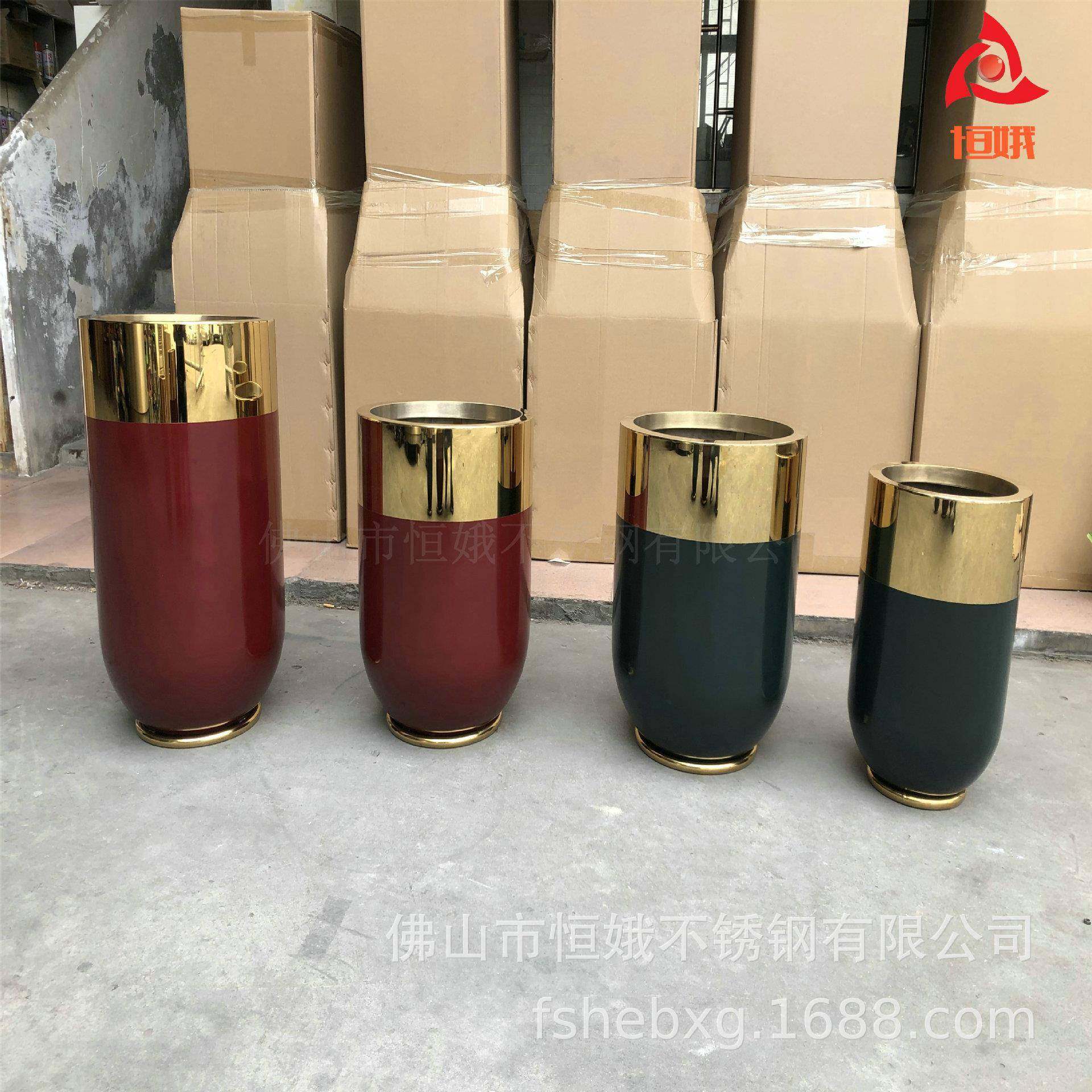酒店商场公园室内室外装饰电镀烤漆组合颜色不锈钢烤漆花盆,收纳整理,烫衣板及配件,淘宝优惠券,粉丝福利购,淘宝优惠卷