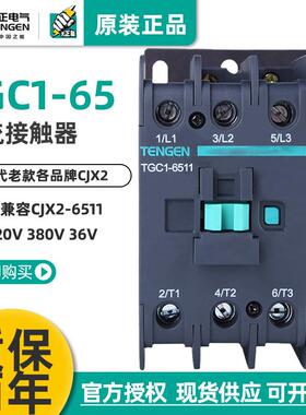 TENGEN天正电气TGC1-6511交流接触器CJX2220v380V110v24V36V80A
