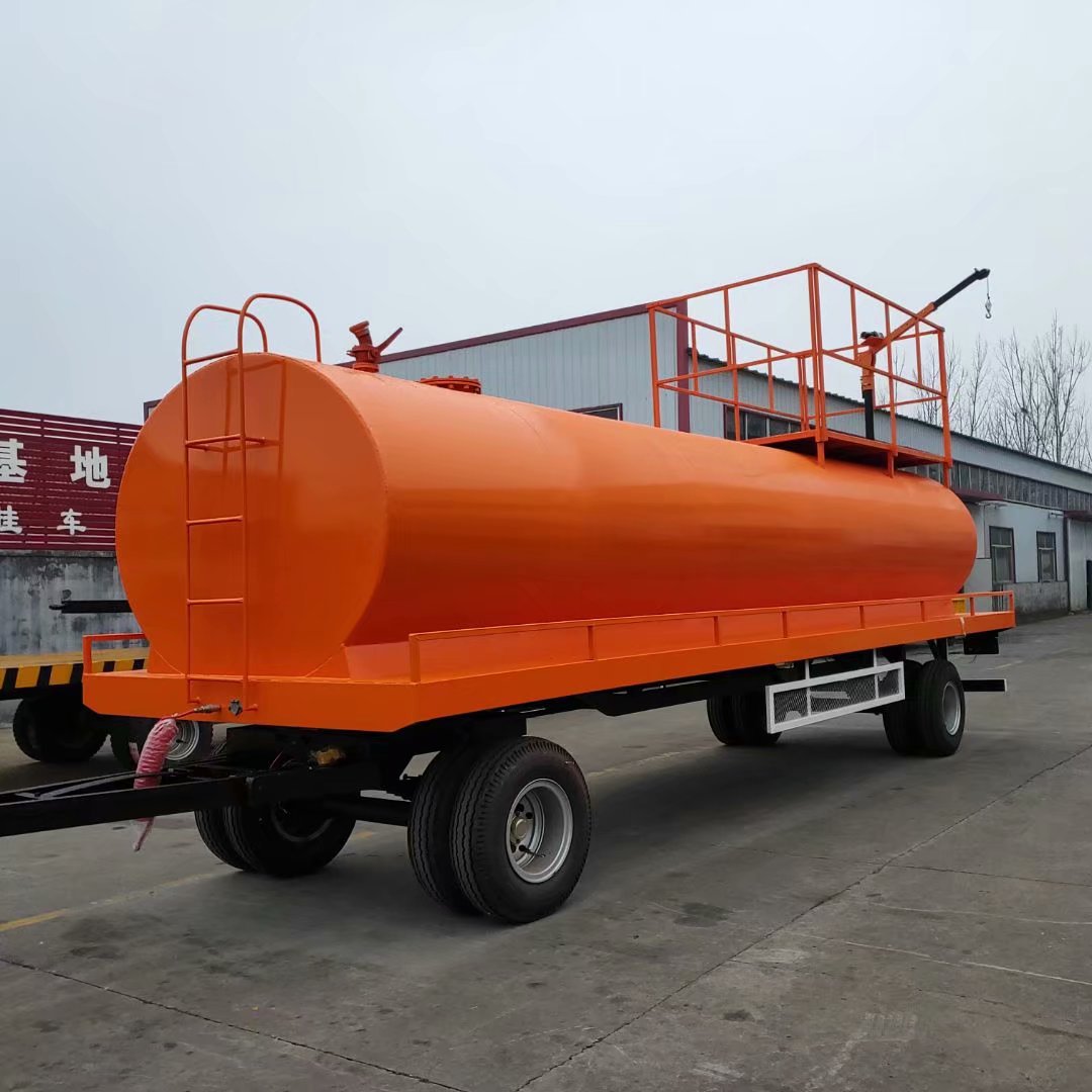 20吨水罐车10000*2400*3000园林绿化热镀锌沼渣沼液罐车可移动