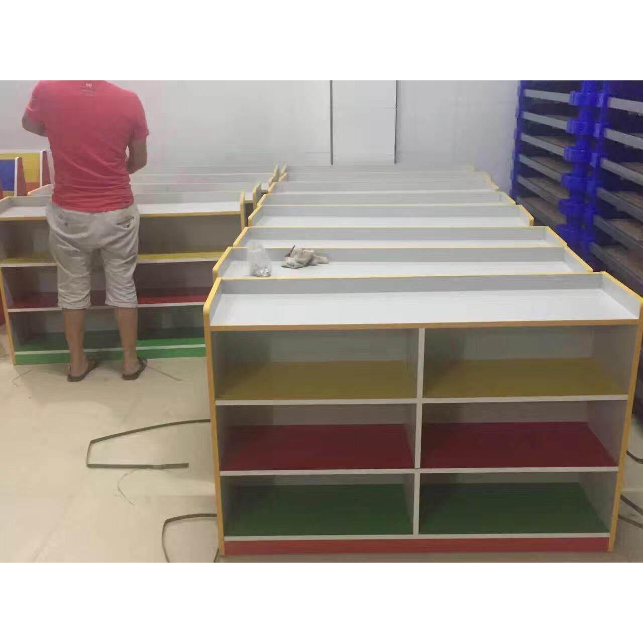 幼儿园实木组合柜边角组合柜子多功能柜子尺寸订做