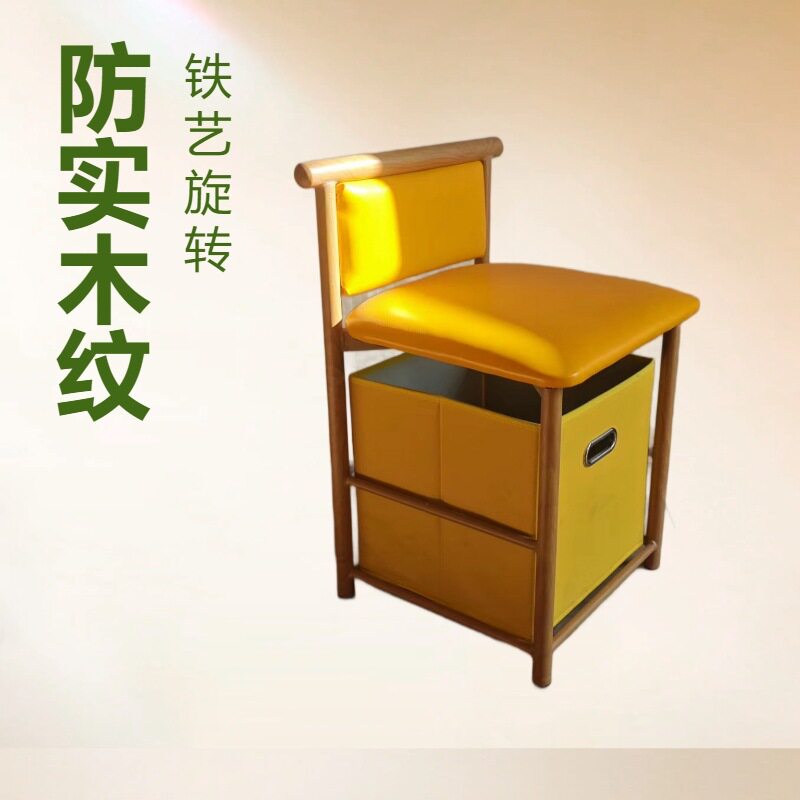 商用火锅椅子旋转小火锅专用椅子餐厅铁艺桌椅结实耐用