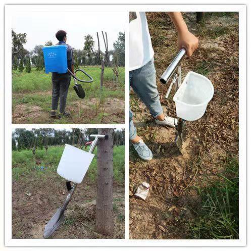 种菜移栽器果树施肥追肥器铁锹农用工具栽苗器移苗器硬地