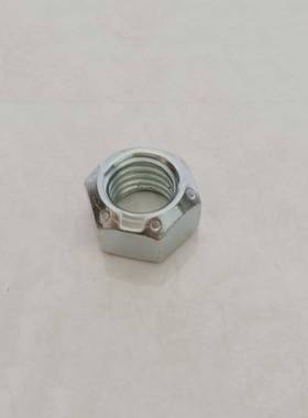 立禾DIN980V美制全金属锁紧螺母六角压点锁紧螺母3/8-16现货