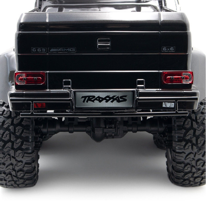 TraxxasTRX-4G63G500奔驰TRX-6金属后杠金属保险杠带大梁支架