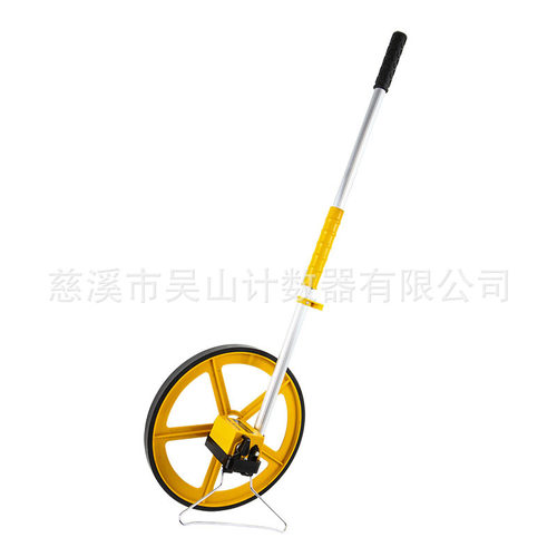厂家直供机械测距轮测量轮计米器滚轮数显手推式测距仪WS206