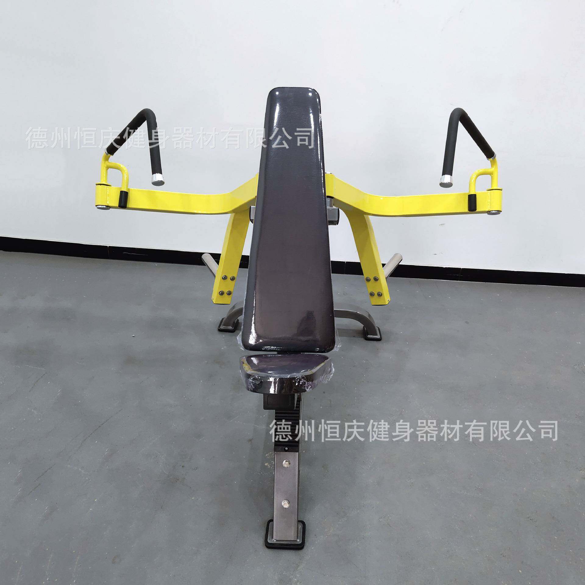 直销健身房上斜飞鸟训练器商用力量健身器材挂片式健身夹胸机