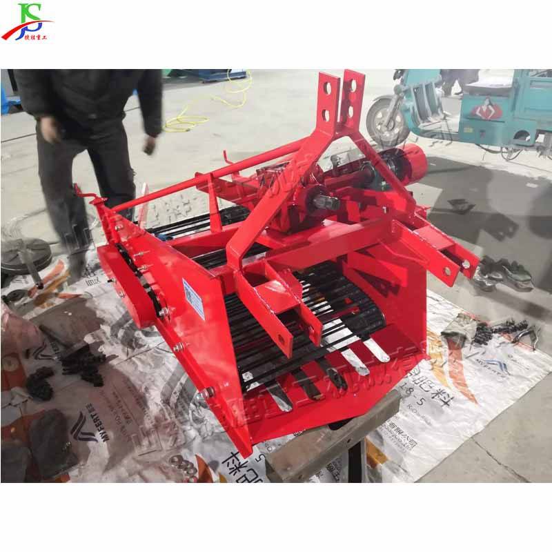 土壤筛石自动装车机 拖拉机牵引式农田捡石头机 田间管理捡石机