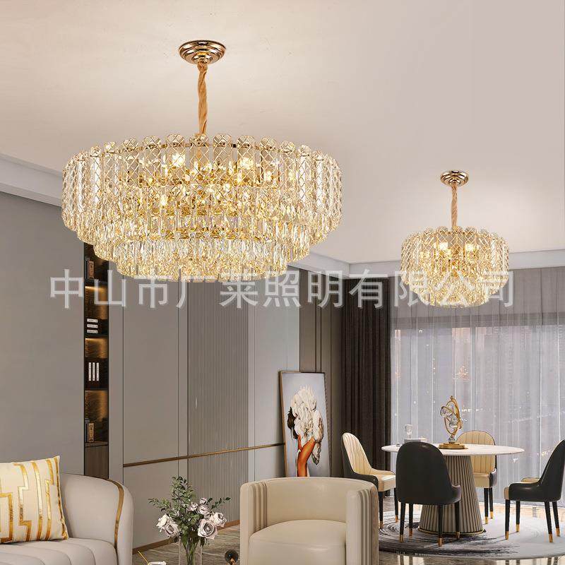 轻奢客厅灯北欧后现代简约大气主卧室灯餐厅圆形房间灯具水晶吊灯,机械设备,其他机械设备,淘宝优惠券,粉丝福利购,淘宝优惠卷