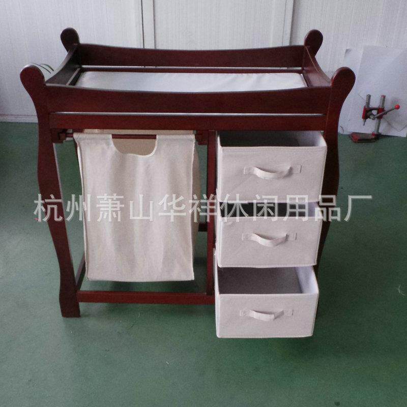 储物尿布台简约木制尿布台婴儿防水隔尿床垫防水防潮护理台