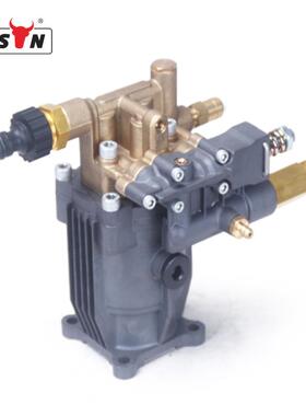 Bison大功率自吸泵洗车泵铜头大流量高压清洗机泵头洗车机泵头