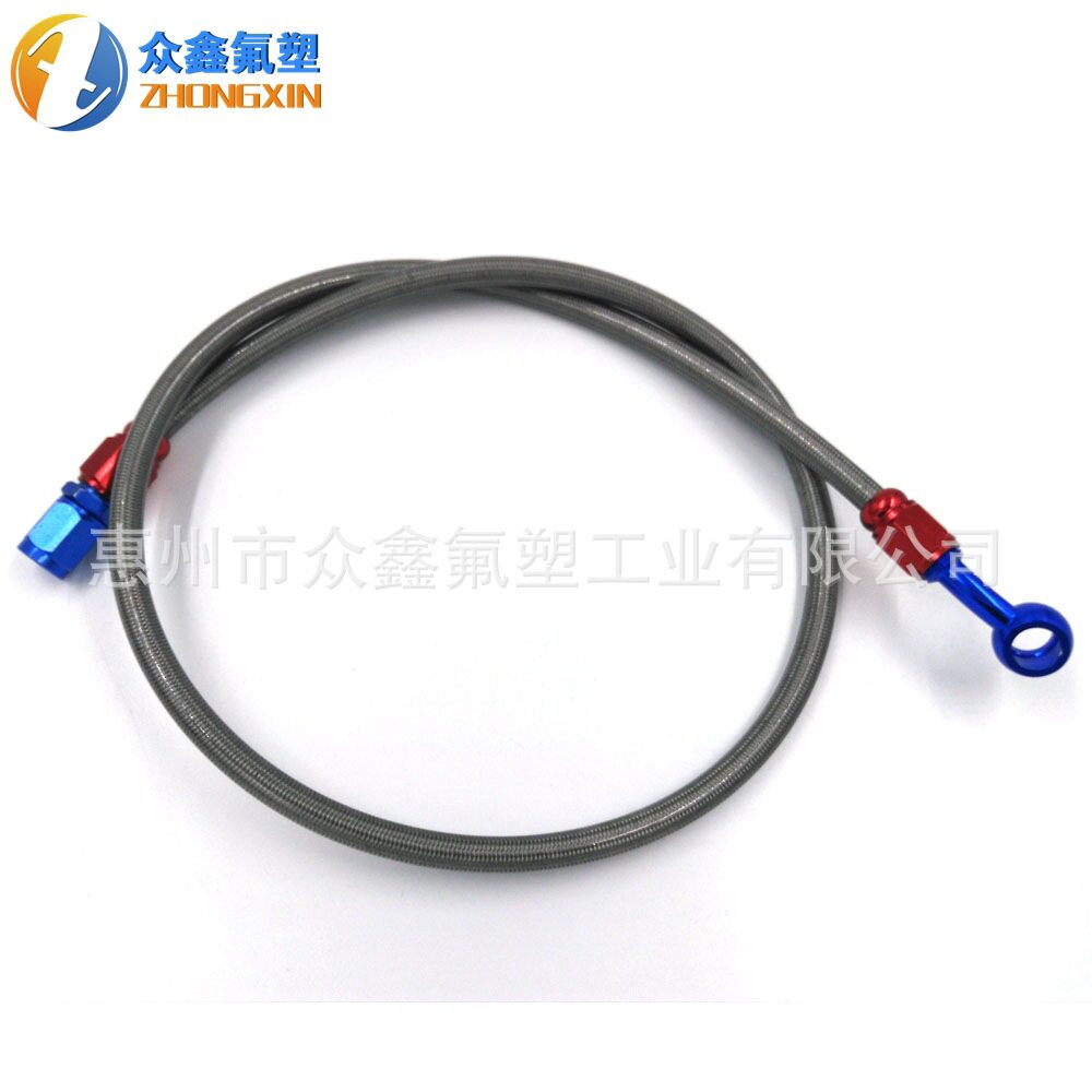 汽车摩刹车油管接头总成刹车软管改装刹车铜管制动软管