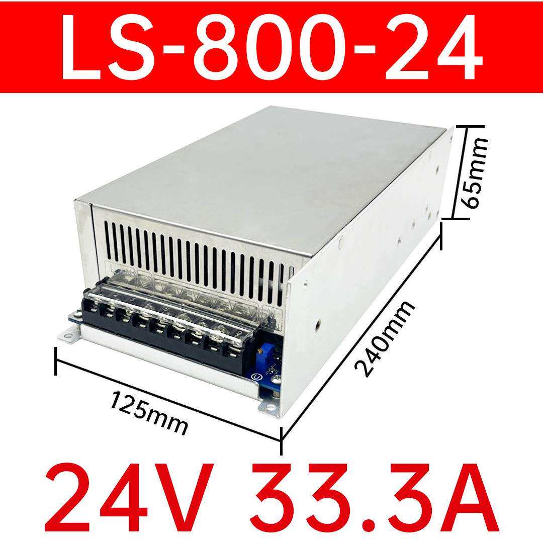 S-800W1000WAC220转12V14V24V48130伏稳压直流雕刻机可调开关电源