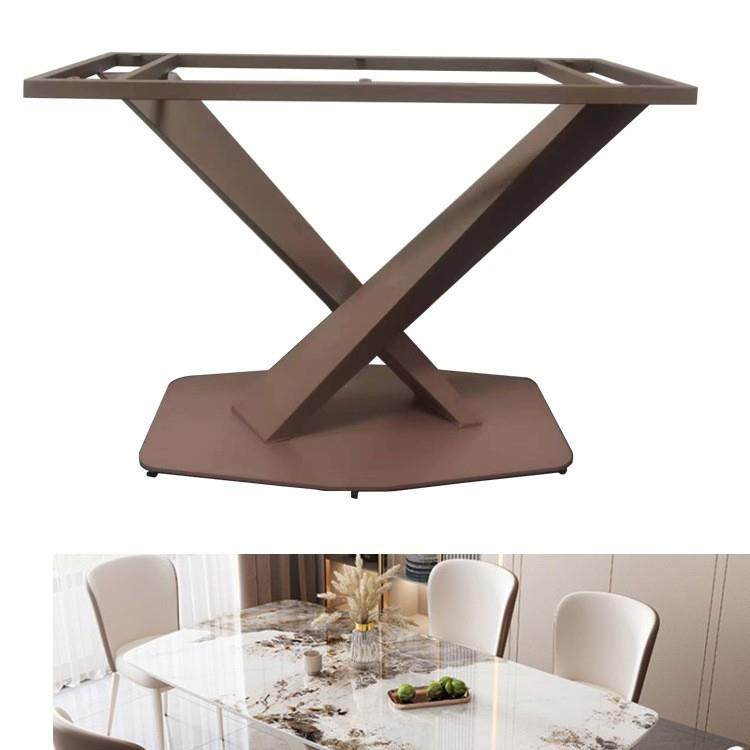 X型交叉台文字架岩板餐台底座大理石奢石桌脚支架,收纳整理,烫衣板及配件,淘宝优惠券,粉丝福利购,淘宝优惠卷