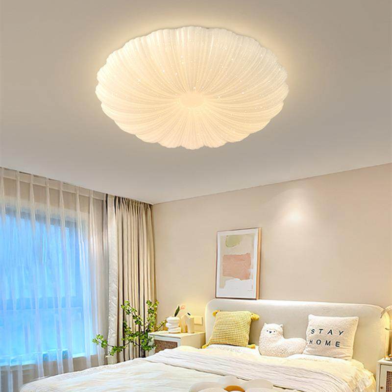 卧室灯2023年新款简约现代灯具网红南瓜灯阳台房间主卧贝壳吸顶灯,纺织面料/辅料/配套,纺织机械配件,淘宝优惠券,粉丝福利购,淘宝优惠卷