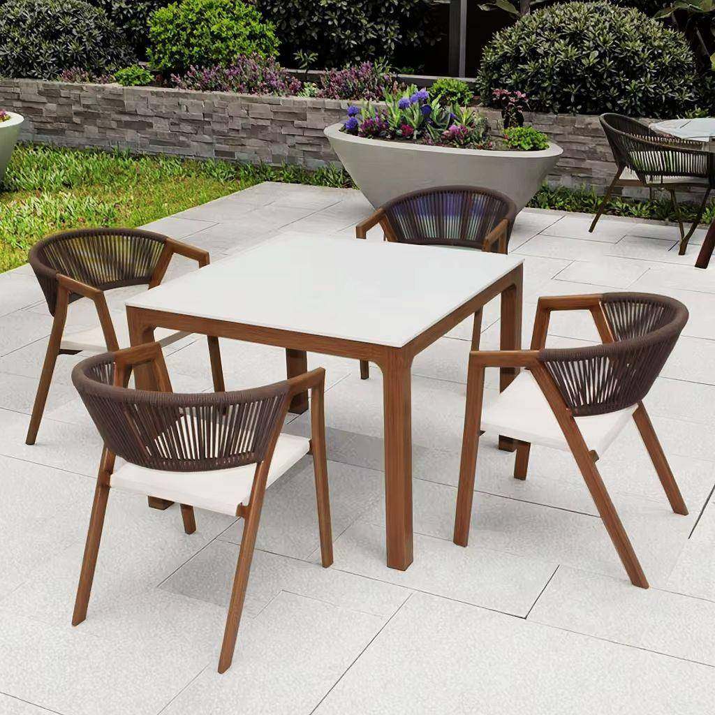 户外桌椅花园庭院室外休闲绳编桌椅五件套户外露台绳编藤编家具,纺织面料/辅料/配套,纺织机械配件,淘宝优惠券,粉丝福利购,淘宝优惠卷