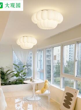 过道灯走廊灯现代简约阳台灯新款奶油衣帽间入户玄关灯吸顶灯293L