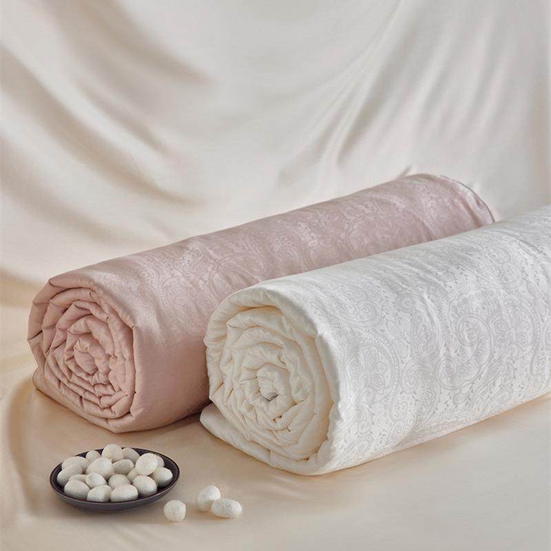 轻奢80支天丝棉大提花榨蚕丝被加厚保暖春秋冬被柔软舒适亲肤家用,机械设备,其他机械设备,淘宝优惠券,粉丝福利购,淘宝优惠卷