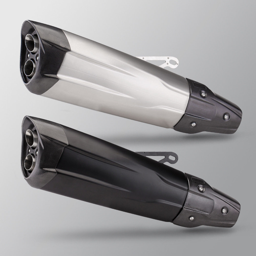 摩托排气管改装K148/174碳纤盖尾段Z900NINJA400R1R3250SR