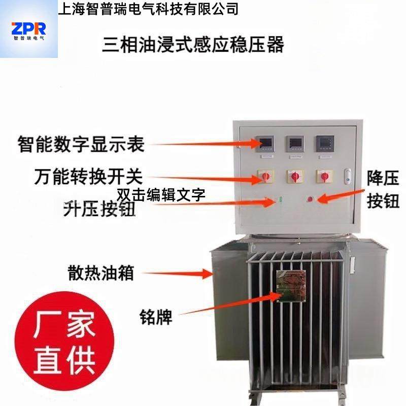 TNSJA-800kva三相智慧型油浸式稳压器隧道矿山设备升压电源