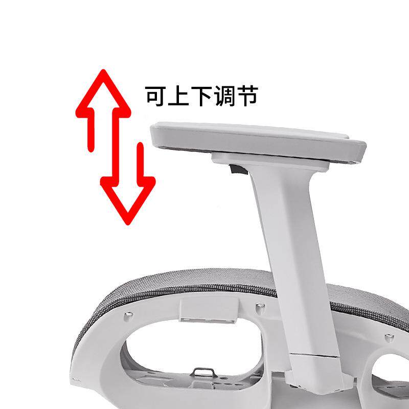 多功能办公椅舒适坐久不椅累电脑家用学习椅会议椅002电镀人体学