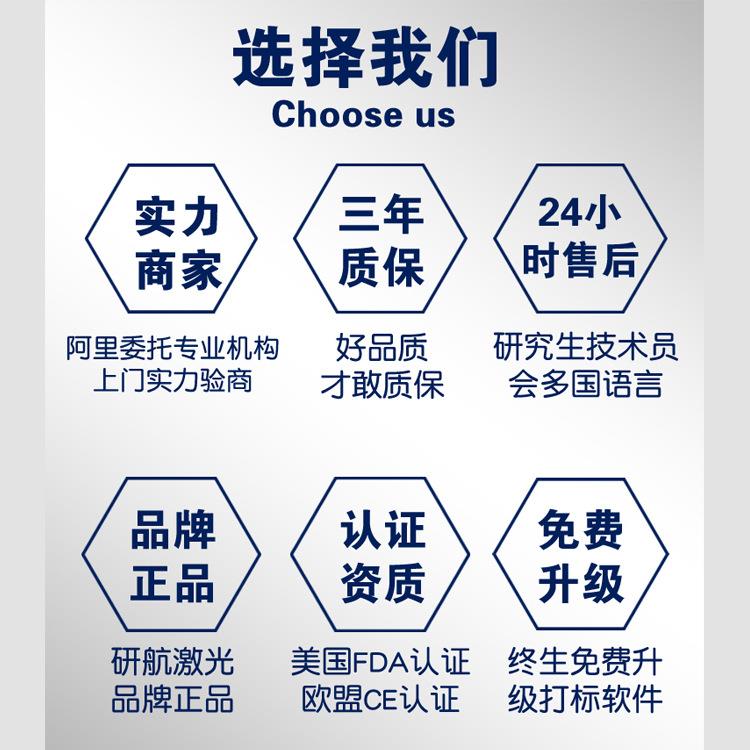 文字图片雕刻码机方移金动不锈钢属喷刻ZXZ字手持式激光打标便机