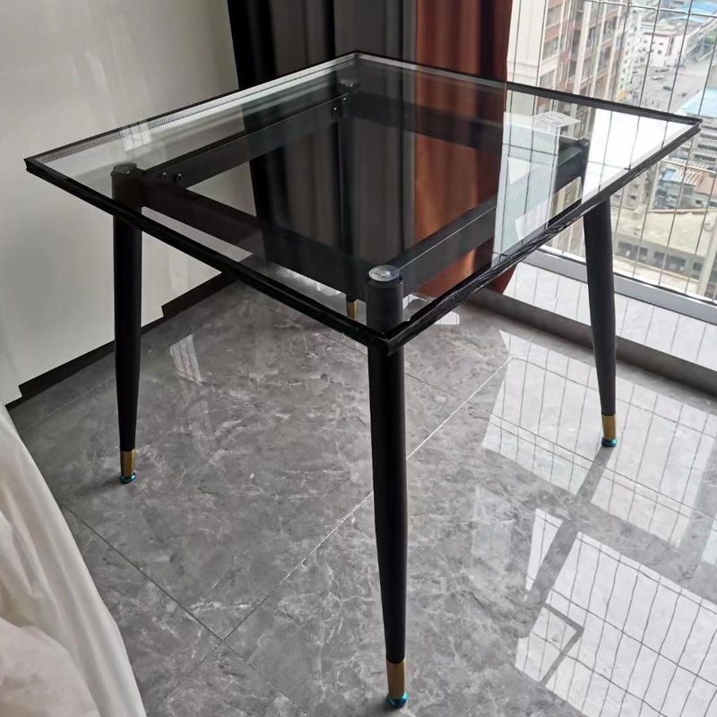 桌腿支架方形架子岩板瓷砖铁艺底座餐桌子圆桌支撑架大理石桌脚腿