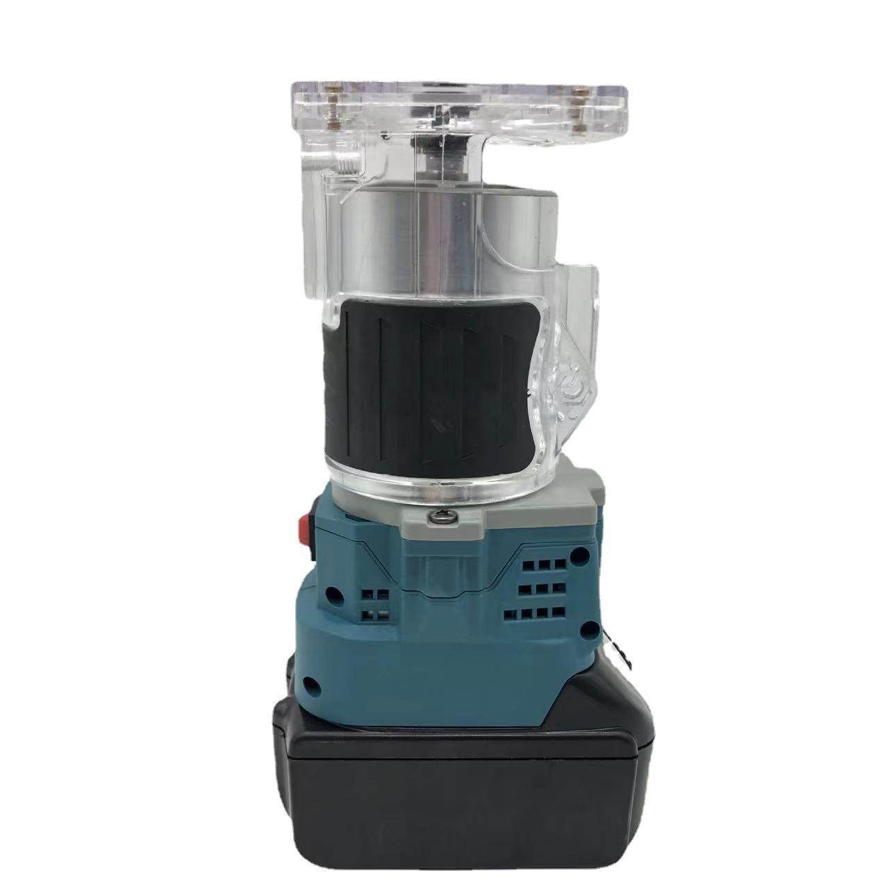 锂电修边机木工修边开槽机雕刻机电木铣