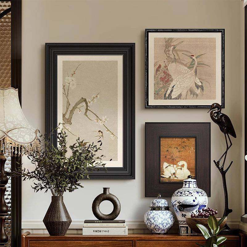 实木挂画宋氏美学茶室新中式客厅装饰画餐厅斗柜卧室玄关,节庆用品/礼品,新娘配件,淘宝优惠券,粉丝福利购,淘宝优惠卷