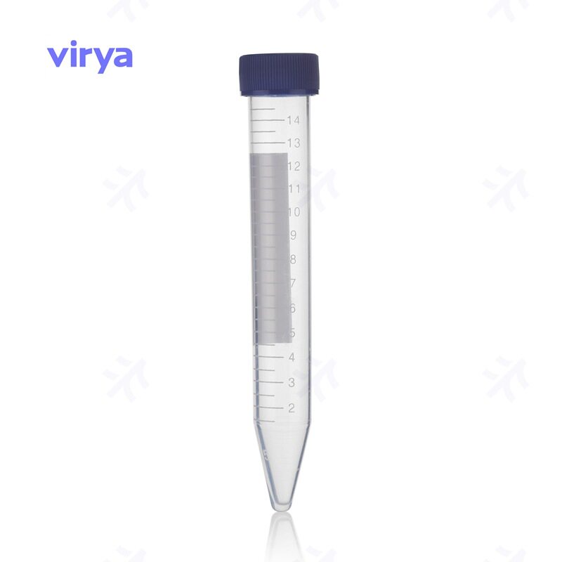 Virya50ml离心管旋盖平底袋装灭菌PP材质无热源无DNA3115016