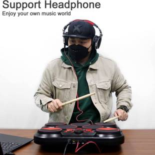 宝莱新品 非力度鼓ED01爵士鼓多功能架子鼓R7113电子鼓架子鼓