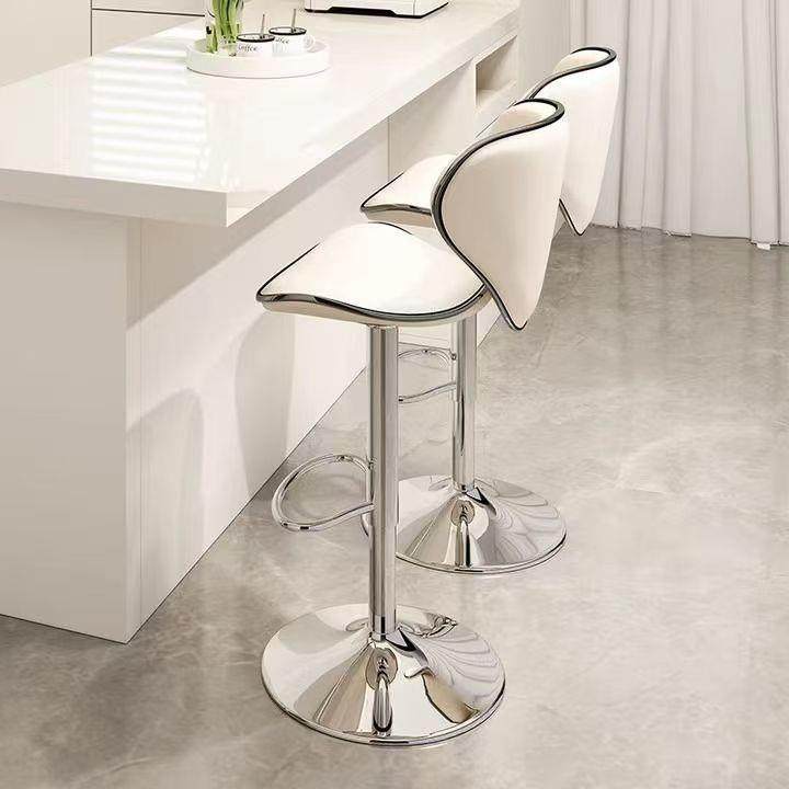 可升降吧台椅子轻奢蝴蝶吧椅吧凳家用高脚凳子酒吧歌厅接待吧椅