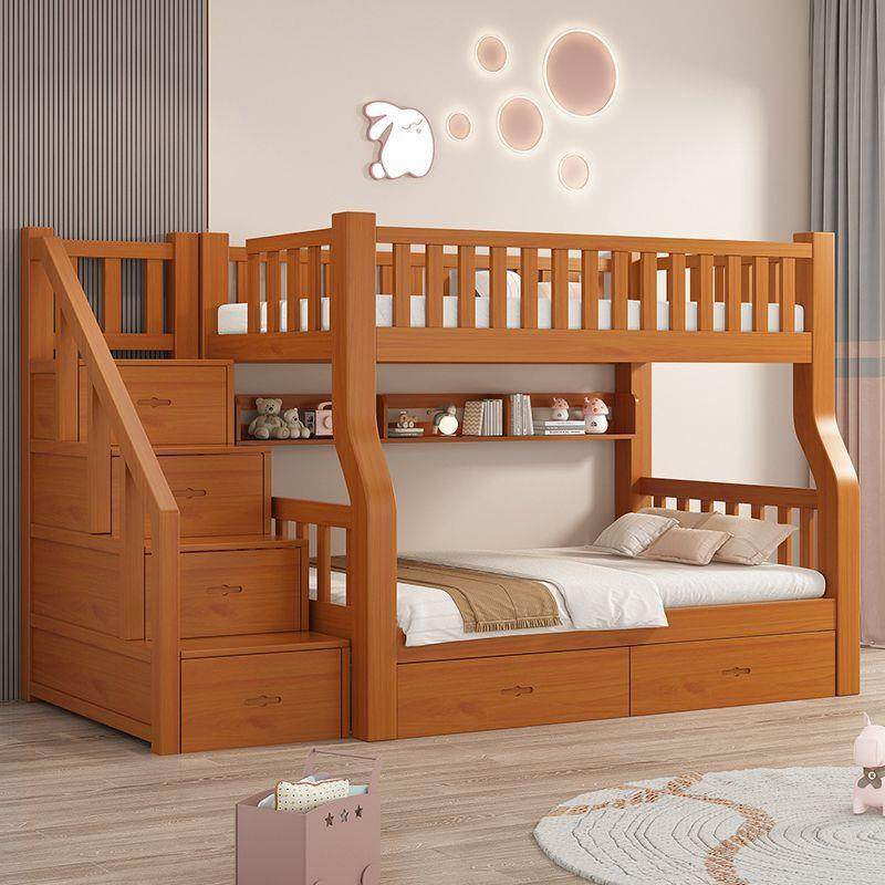 橡木儿童床上下床双层床二层上下铺全实木两层成人子母家用高低床,农用物资,其他肥料,淘宝优惠券,粉丝福利购,淘宝优惠卷