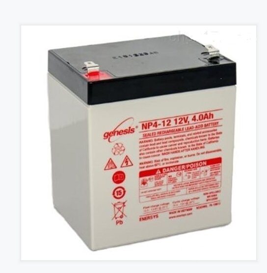 艾诺斯霍克蓄电池NP4-12适用数据中12V4AH低压配电柜UPSEPS电源